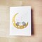 Rat Butt Hand Painted Greeting Card Blank - Year of the Rat Lunar Gold Foil Cards product 1